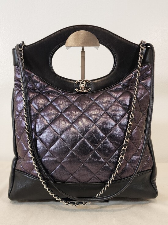 CHANEL Handbags - Chanel 31 Crinkled Calfskin Iridescent 2 Way